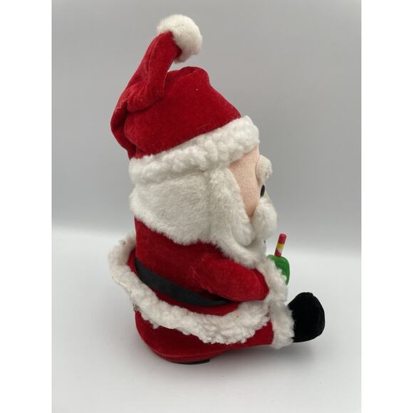 Gemmy Singing Santa Claus Animated Plush - Picture 8 of 9